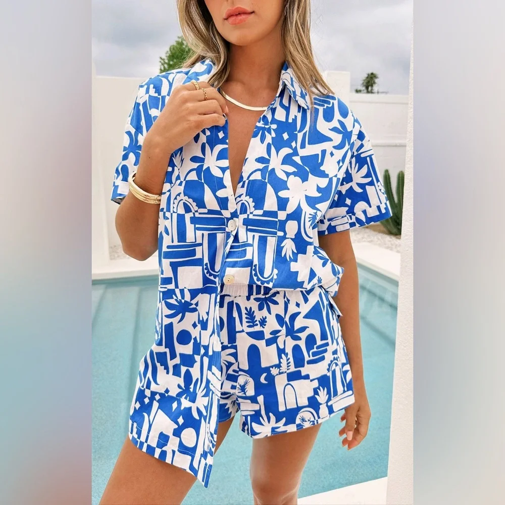 SALE! Show me your Mumu Swimmy Santorini Shorts